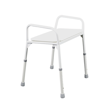 Endeavour Shower Stool Aluminium Epoxy Seat