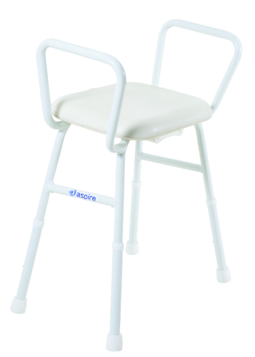 Aspire Shower Stool Padded Seat