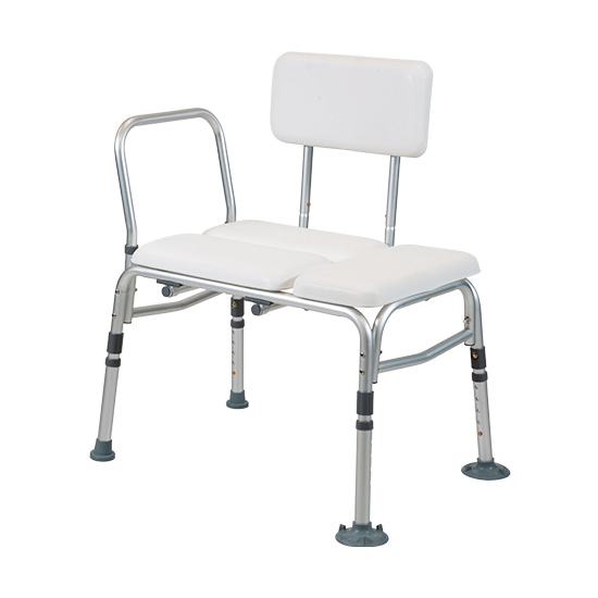Bath Transfer Bench - Padded Seat