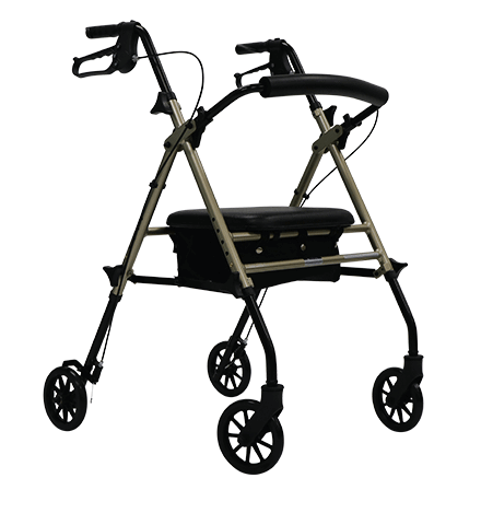 Aspire Flex 6 - Adjustable Seat Walker Champagne